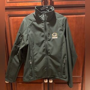 NFL Green Bay Packers Sonoma Soft Shell Rain Resistant Jacket - M